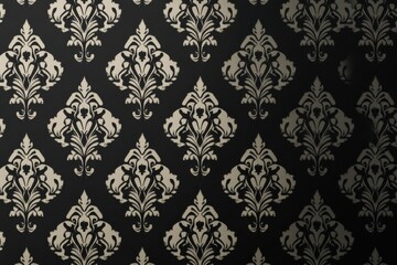 Fototapeta premium Elegant Damask Wallpaper Design
