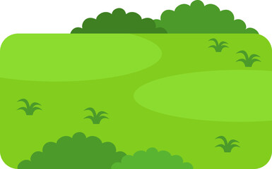 Obraz premium Valley and hills