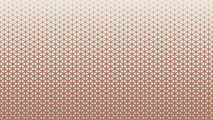 Obraz premium Modern Geometric Gradient Pattern in Mocha Tones