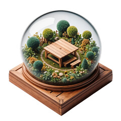 wooden christmas tree