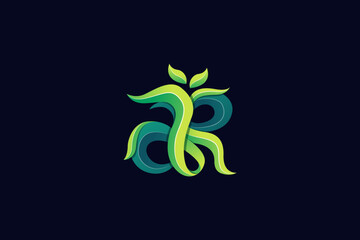 Obraz premium Gardening Colorful Logo Illustration Vector