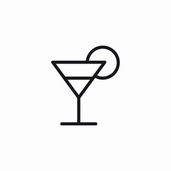 glamorous drink icon sign vector