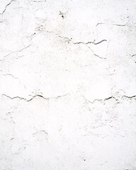 Obraz premium Cracked White Wall Texture