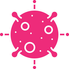 Epidemic icon single vector illustration