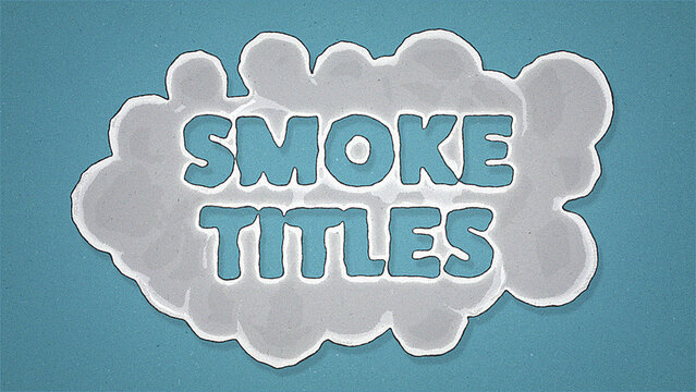 Stylized Smoke Titles