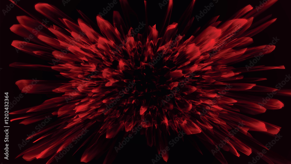 Poster futuristic point wave of particles. visualization of sound waves. technology or science banner. abst