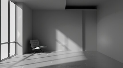 Fototapeta premium modern and classic room with aesthetic vibes
