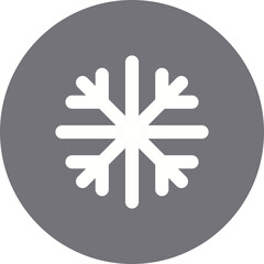 Snowing icon single vector illustration