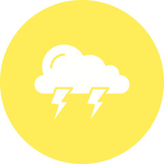 Storm Surge icon single vector illustration