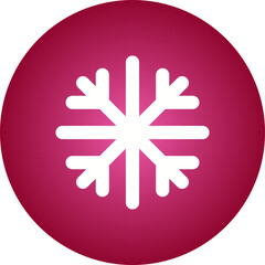 Snowing icon single vector illustration
