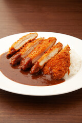 チキンカツカレーライス