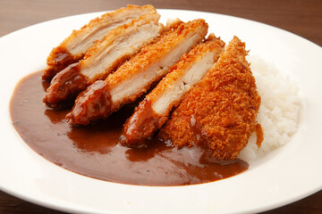 チキンカツカレーライス