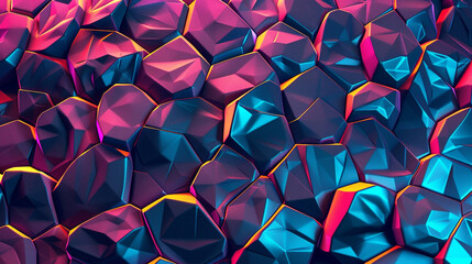 abstract background made of triangles