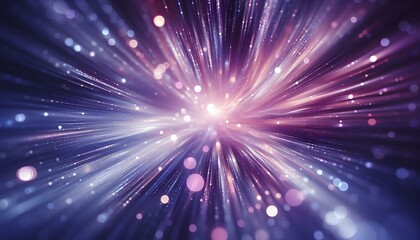Obraz premium Blurred Elegance: Dynamic Purple Hues in Widescreen Harmony