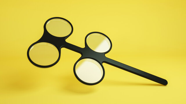 Accommodative flippers lenses for flipper rock eye exercise