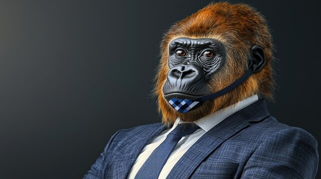 Gorilla in a Suit: A Humorous Look at the Corporate World