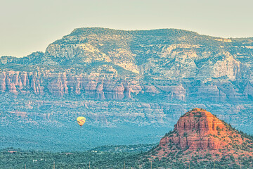 Color stock image of City of Sedona.