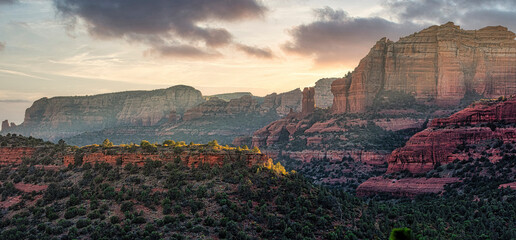 Color stock image of Sedona Arizona area.