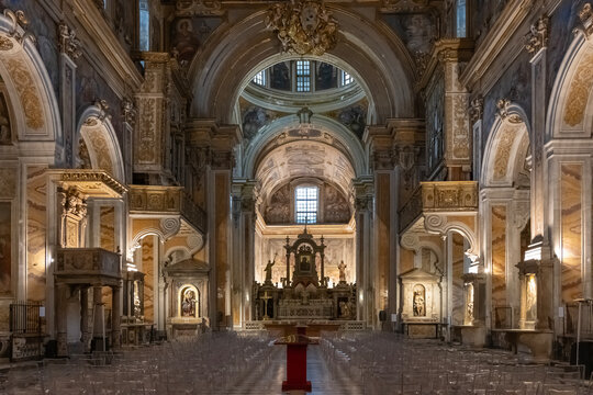 Italy Naples Santa Maria La Nova Church and Monastery