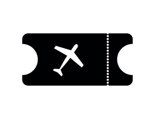 Travel Ticket Icons: Vector Design