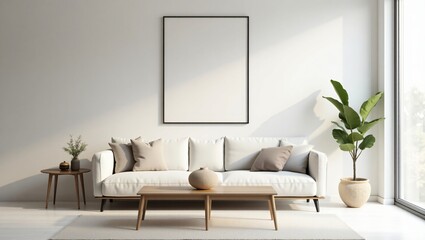 Simplicity in Design: A Minimalist Living Room