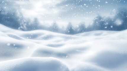 winter space of snow