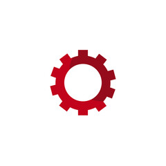 Settings icon flat vector design