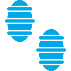 Gnocchi icon single vector illustration