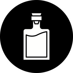 Orujo icon single vector illustration