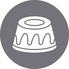 Gugelhupf icon single vector illustration