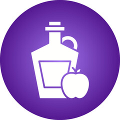 Apple Cider icon single vector illustration