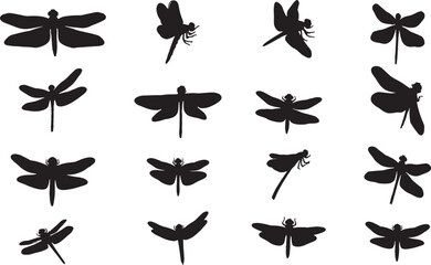Dragonfly Silhouette