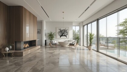 Fototapeta premium porcelain tile flooring for contemporary style homes