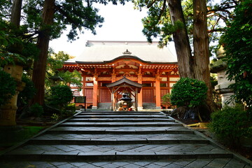 紅葉の乙宝寺（新潟県）