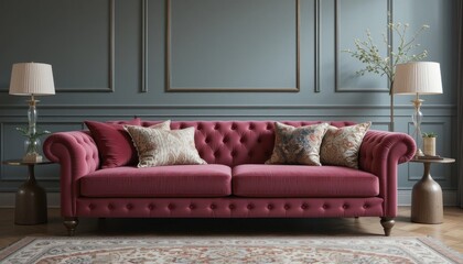 velvet upholstery for a luxurious sofa experience

