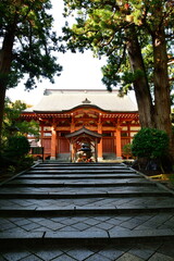 紅葉の乙宝寺（新潟県）