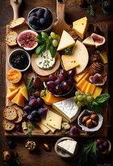 exquisite arrangement vibrant colorful melted cheese display various cheese accompaniments decadent visual feast, yellow, platter, appetizer, texture