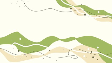 Creative abstract background with waves. Template with space for powerpoint, ppt, celebration, branding, banner, flyer, cover, business card, poster, sales, wall art, promotion, magazine and print.