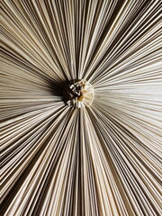 decorative vintage textured bed canopy