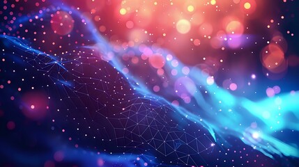 Romantic heart-shaped balloons in red, orange and blue tones floating against gradient background, perfect for Valentine's Day cards, wedding invitations and love-themed designs.