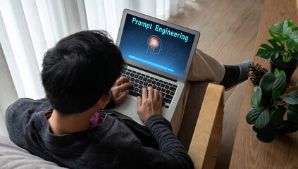 Generative AI virtual assistant tools for prompt engineer and user for ease of engage artificial...