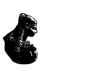 Cleopatra Sketch Drawing