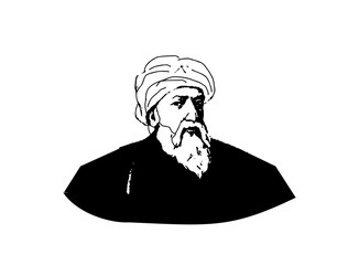 Mimar Sinan Portrait Sketch