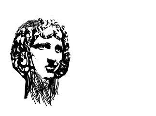 Publius Vergilius Maro Portrait Sketch