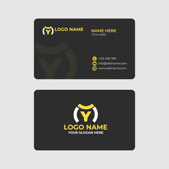 Minimalist Vector Business Card for Modern Branding