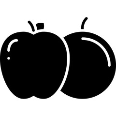 Fruits icon single vector illustration