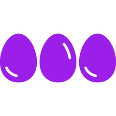 Eggs icon single vector illustration