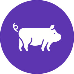 Farm Animal icon single vector illustration