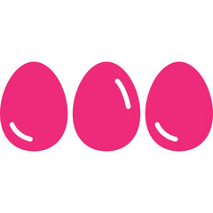 Eggs icon single vector illustration