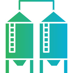 Silo icon single vector illustration © Artzila